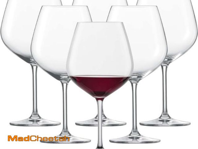 Lot 74-12137998 - SCHOTT ZWIESEL Forte Burgundy Goblet (Set of 6), Burgundy Glasses for Red Wine, Dishwasher-Safe Trit...