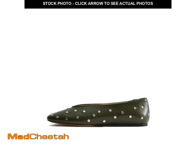 Lot 74-12213181 - ATBELL Studded Ballet Flats for Women Round Toe Low Heel Slip On Mary Jane Flat Comfortable Casual B...