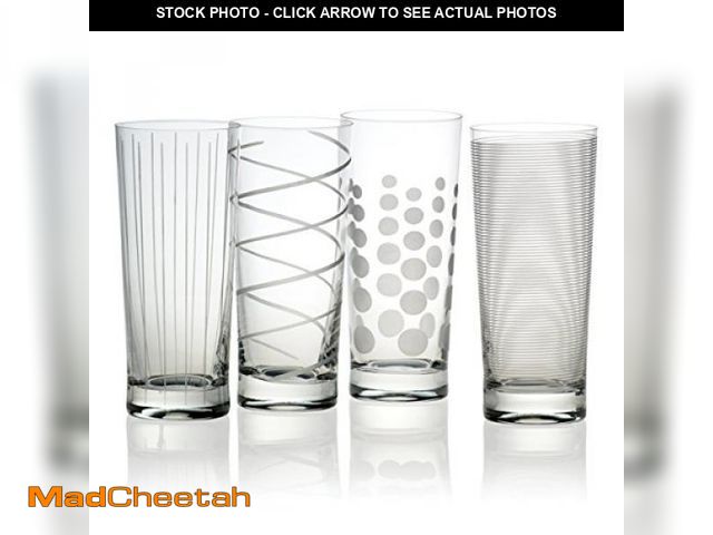 Lot 74-12366194 - Mikasa Cheers Highball Glass, 19.75-Ounce, Set of 4 - UNUSED