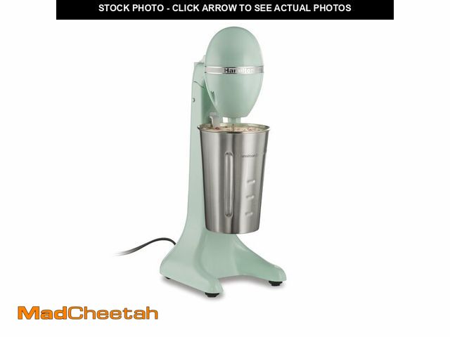 Lot 74-14381109 - Hamilton Beach DrinkMaster Retro Milkshake Maker &amp; Electric Drink Mixer - UNUSED