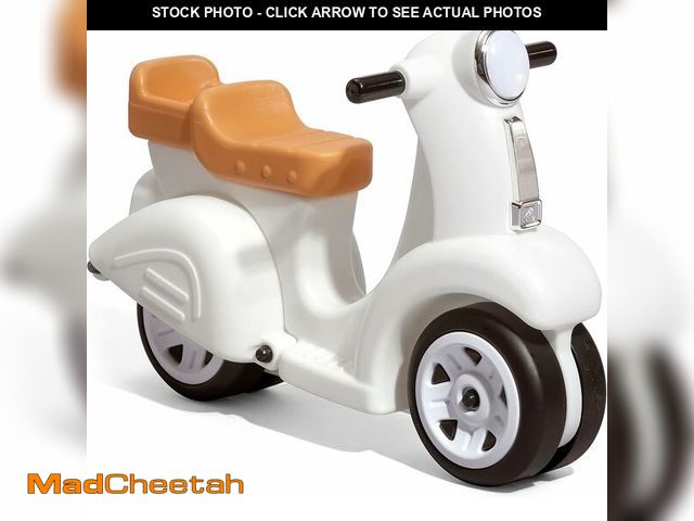 Lot 74-14349047 - Step2 Ride Along Scooter Kids Push Car, Foot Powered Ride On Toy, Practice Balance with 4 Wheels, Ma...