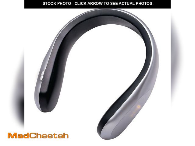 Lot 74-12777103 - HANDY HEATER 450-Watt Silver and Black Electric USB Rechargeable Personal Wearable Neckband Heater -...