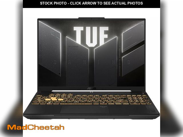 Lot 74-14307424 - [DAMAGED / FOR PARTS] ASUS TUF Gaming F16 Gaming Laptop, 16â FHD+ 144Hz IPS-Level 16:10 Display, I...
