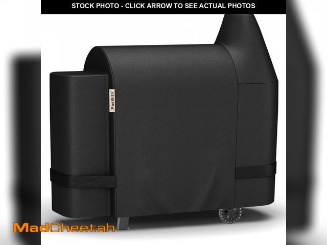 Lot 74-12219466 - PasWith Grill Cover for Pit Boss 820 Deluxe/Pro 850,[900D Strong Tear-Resistant] Rip-Proof Pellet Sm...