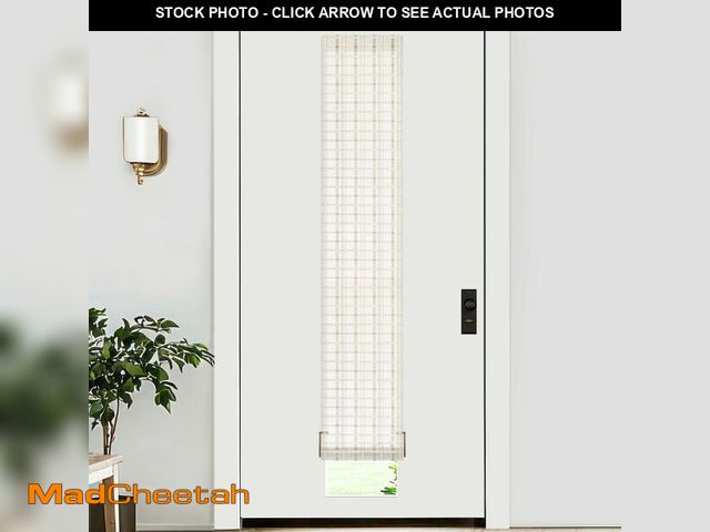 Lot 74-14428472 - LazBlinds No Drill Bamboo Roller Shades, Whitewash B, 12" W x 70" H - UNUSED