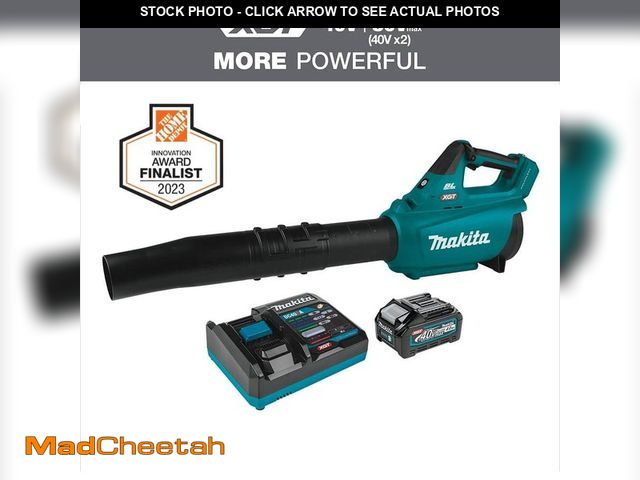 Lot 74-12798557 - Makita XGT 40V Max Brushless Cordless Leaf Blower Kit (4.0Ah) - UNUSED