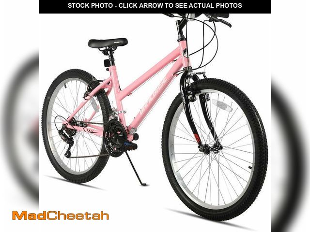 Lot 74-13116684 - HILAND Bamcbase Womens Mountain Bike, 24 26 Inch 18 Speeds Hybrid Commuter Bicycle for Adults, Sport...
