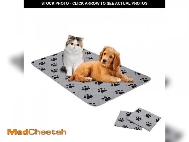 Lot 74-12442601 - SPXTEX Dog Crate Pads Dog Pee Pads Rugs Washable Dog Pads, Non Slip Puppy Pee Pads for Small Dogs, W...