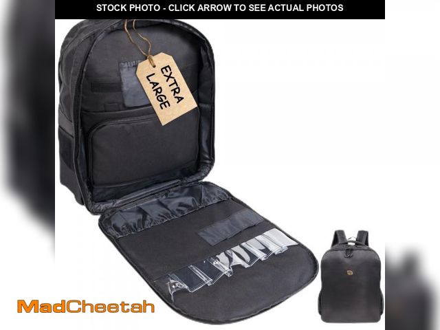 Lot 74-12418392 - Smart Barber XXL Travel Backpack 21Ãâ17Ãâ4Ã¢â¬Â¯in Ã¢â¬â WaterÃ¢â¬âResistant, EasyÃ¢â¬...