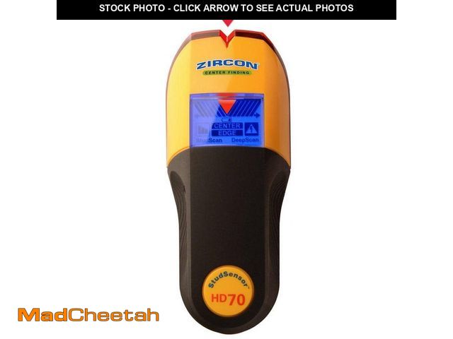 Lot 74-12676285 - Zircon StudSensor HD70 Stud Finder - USED