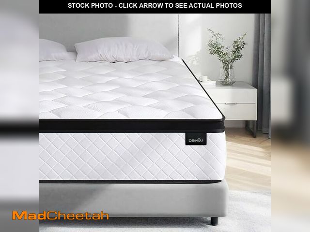 Lot 74-12787232 - DEHIJU Full Size Mattress, 10 Inch Hybrid Memory Foam Full Mattress in a Box with Individual Pocket ...