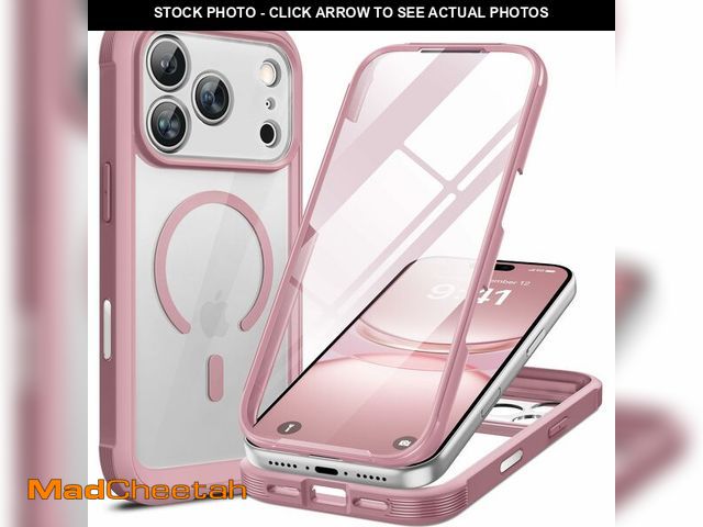 Lot 74-14270091 - Miracase Magnetic for iPhone 17 Pro Case 6.3-inch [Compatible with MagSafe] Full-Body Phone Case wit...