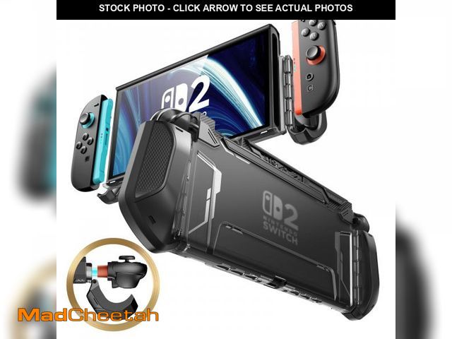 Lot 74-12310573 - Mumba Dockable Case for Nintendo Switch 2 2025, [Blade Series] TPU Grip Protective Cover Accessories...