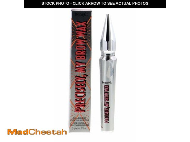 Lot 74-12433571 - Benefit Precisely My Brow Wax Full-Pigment Sculpting Brow Wax #3 Warm Light Brown, 0.17 Ounce - USED