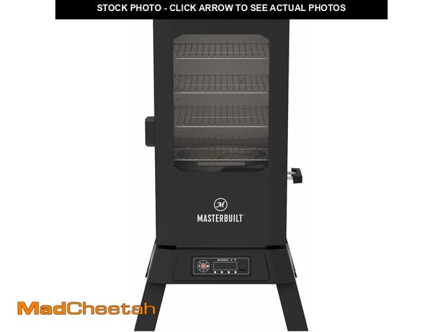 Lot 74-13070494 - MasterbuiltÃ710 WiFi Digital Smoker, Vertical Design, 711 Cooking Sq. Inches, 4 Chrome Coated Smoki...