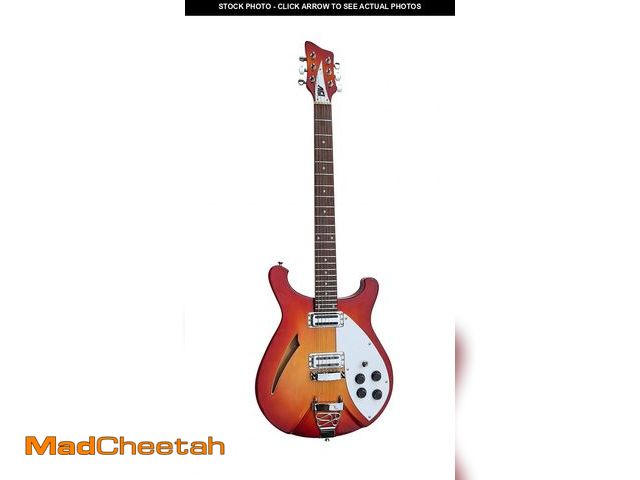 Lot 74-12476271 - IYV 6 String IYV-IRK-300 Semi Hollow Electric Guitar 3T Sunburst, Right, (IRK-300) - UNUSED