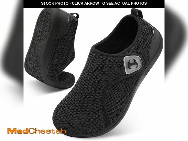 Lot 74-12461301 - Womens Neuropathy Shoes Wide Toe Box Walking Shoes Comfortable Diabetic Nursing Shoe Non Slip Planta...