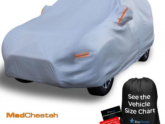 Lot 74-12306367 - EzyShade 10-Layer SUV Car Cover Waterproof All Weather. See Vehicle Size-Chart for Accurate Fit. Out...
