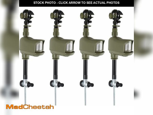 Lot 74-13679984 - Havahart 5277 Critter Ridder Motion-Activated Animal Repellent &amp; Sprinkler, 4 Pack - UNUSED