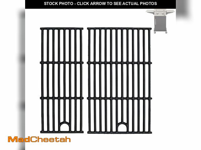 Lot 74-14378764 - BQMAX 17 Inch Grill Grate for Charbroil Performance 2 Burner 463660421 463655621 463630422 463630021...