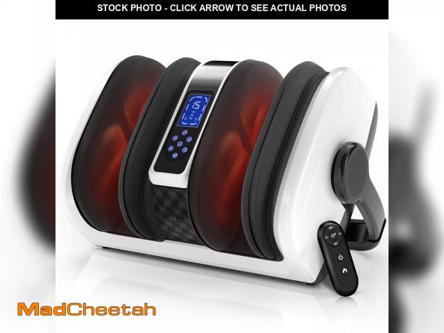 Lot 74-12340643 - TISSCARE Foot Massager with Heat: Shiatsu Foot Massager for Plantar Fasciitis,Neuropathy, Circulatio...
