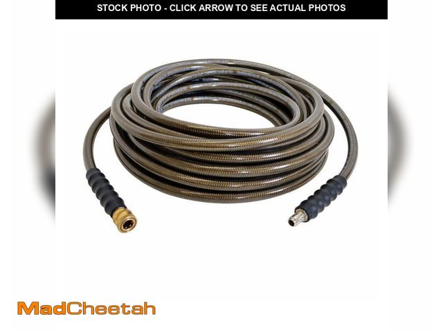 Lot 74-14394355 - SIMPSON Monster Hose 3/8 In. x 100 ft. Replacement/Extension Hose with QC Connections for 4500 PSI C...