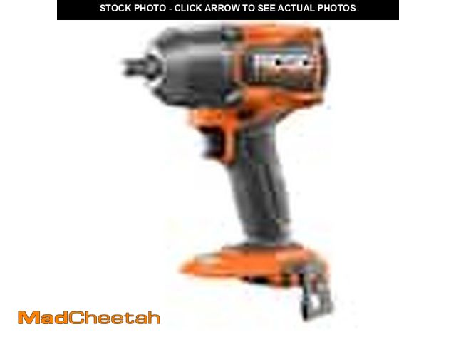 Lot 74-12558733 - (MISSING CLIP) RIDGID 18V Brushless Cordless 4-Mode 1/2 in. Mid-Torque Impact Wrench with Friction R...
