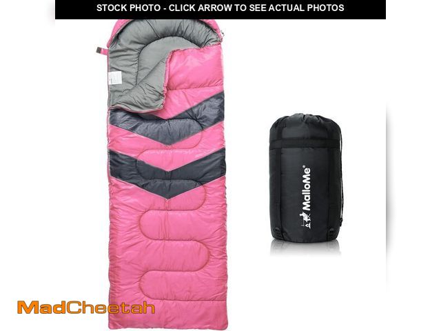 Lot 74-13717165 - MalloMe Sleeping Bags for Adults Cold Weather &amp; Warm - Backpacking Camping Sleeping Bag for Kids...