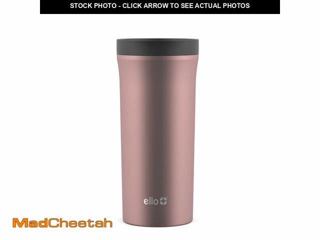 Lot 74-12687195 - Ello Arabica 14oz Stainless Steel Travel Mug with Leak-Proof Slider Lid, Keeps Hot for 5 Hours, Perf...