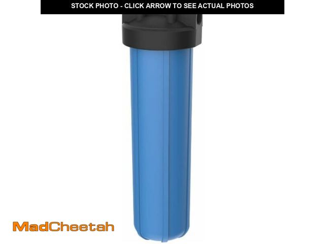 Lot 74-13844763 - Pentair Pentek 150234 Big Blue Filter Housing, 1" NPT #20 Whole House Heavy Duty Water Filter Housin...