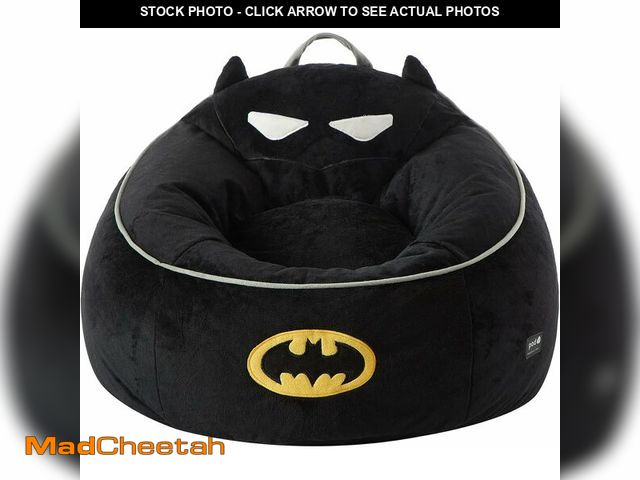 Lot 74-12759893 - Batman Hillside by Pod Comfortable Bean Bag Chair for Kids,Durable Fabric, Ideal for Playrooms and B...
