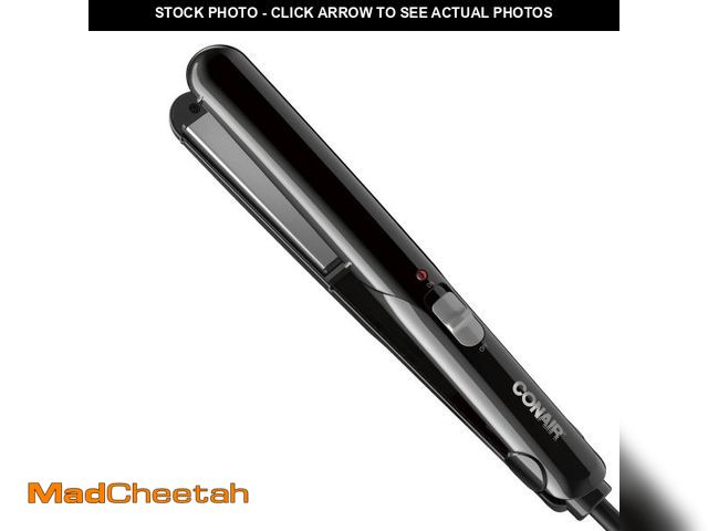 Lot 74-12421875 - Conair Instant Heat 1" Ceramic Flat Iron Hair Straightener - UNUSED