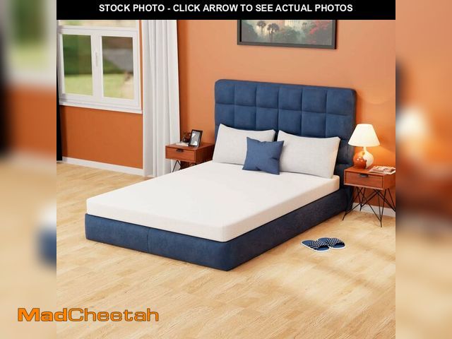 Lot 74-14582042 - PayLessHere | 5 Inch Full Mattress | White | Green Tea Gel Memory Foam - UNUSED