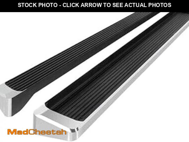 Lot 74-12163932 - Ltymbtgx Running Boards Style for GMC,for Chevy Crew Cab 6061 Aircraft Aluminum Silver Polished Fini...