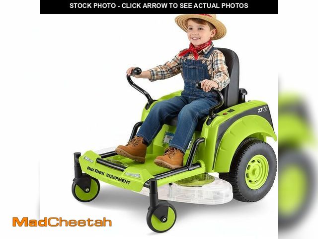 Lot 74-14614482 - Kid Trax 12V Zero Turn Lawn Mower Toodler Toys - Ride on Toy, Outdoor Toys, Tractor Toy, Riding Mowe...