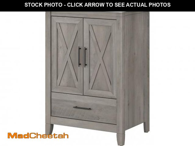 Lot 74-12157199 - *SEE DETAILS* Bush Furniture Key West 24W Bathroom Vanity with Sink in Driftwood Gray *SEE DETAILS* ...
