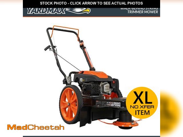 Lot 74-14280515 - YARDMAX 22 in. 170cc Gas Walk Behind String Trimmer Mower - USED