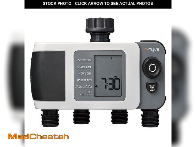 Lot 74-12517324 - Orbit B-hyve XD Bluetooth 4-Outlet Hose Watering Timer Sprinkler Timer 24634 - UNUSED