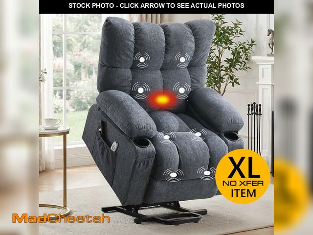 Lot 74-14310803 - JONPONY Power Lift Recliner Chair Recliners for Elderly with Heat and Massage Recliner Chair for Liv...