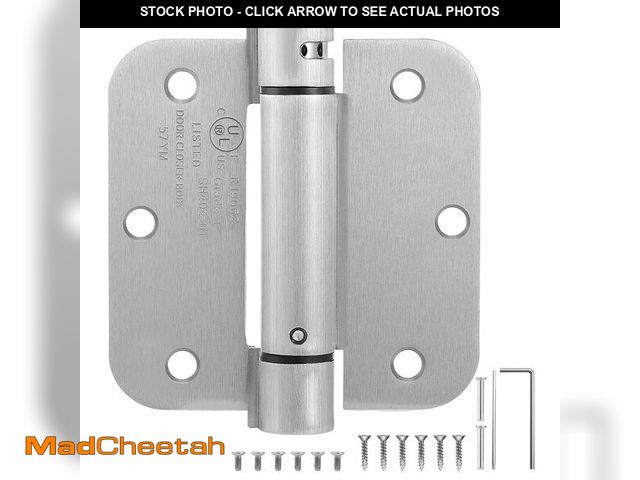 Lot 74-13621152 - 3 Pack | Self Closing Door Hinges 3.5Ã¢â¬ÂÃâ3.5Ã¢â¬Â, HBL' Automatic Door Closer Hinges with ...