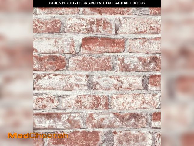 Lot 74-12442132 - Sevalo Red Brick Wallpaper Peel and Stick Contact Paper for Walls 3D Faux Brick Contact Paper Self-A...