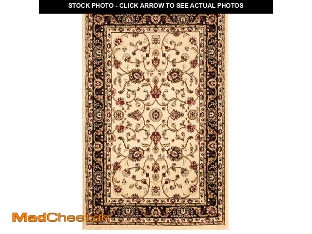 Lot 74-12681223 - TrafficMaster Marash Ivory 31 in Doormat 3 ft. x 4 ft. Area Rug - UNUSED