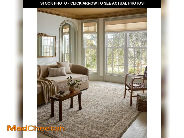 Lot 74-13674003 - Loloi Magnolia Home by Joanna Gaines Pace Collection PAC-06 Forrest/Natural 9'-6" x 12'-3" Area Rug ...