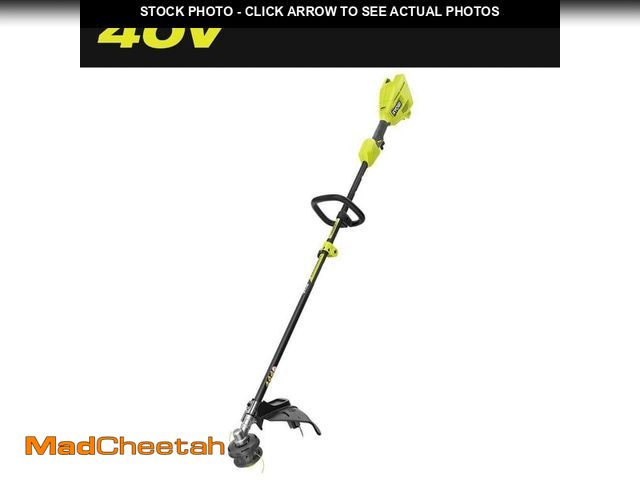 Lot 74-14559203 - RYOBI 40V 15 in. Expand-It Cordless Battery Attachment Capable String Trimmer (Tool Only) - UNUSED