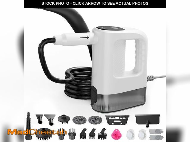 Lot 74-13961120 - Handheld Steam Cleaner 15s Instant Heat-Up 400ML Tank Lightweight Portable Steam Cleaner for Home, K...