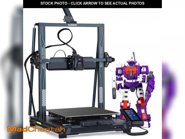 Lot 74-12109769 - ELEGOO Neptune 4 Plus 3D Printer, 500mm/s High Speed Printer with 300ÃÂ°C Nozzle, Auto Leveling and...