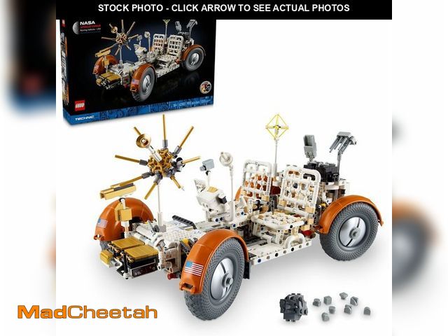 Lot 74-13303123 - LEGO Technic NASA Apollo Lunar Roving Vehicle LRV Building Set - Craft Kits for Adults, Ages 18+ - B...