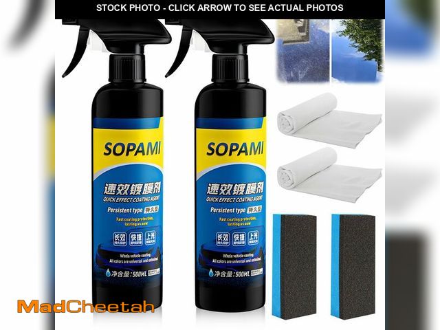 Lot 74-13574732 - Sopami Car Coating Spray, 17.6 oz Quick Effect Coating Agent,Sopami Quickly Coat Car Wax,Sopami Car ...