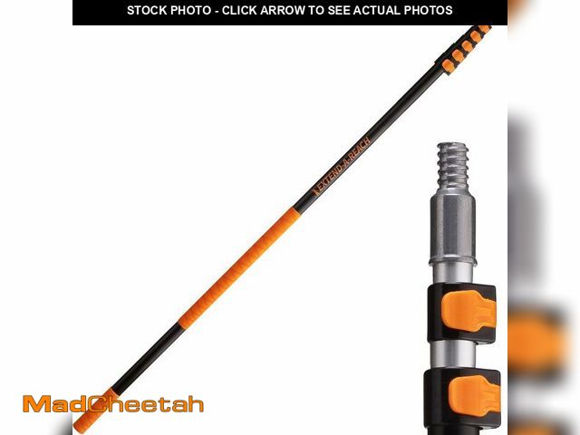 Lot 74-14612784 - 5-24 ft Long Telescopic Extension Pole, Multi-Purpose Extendable Pole - UNUSED