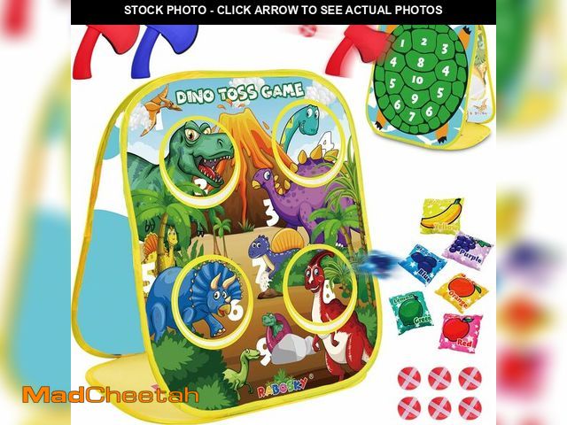 Lot 74-12705087 - RaboSky Bean Bag Toss Game (Dinosaur 12Ãâ24) - UNUSED